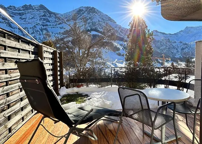 Apartment Adelhome Mit Gartensitzplatz Adelboden