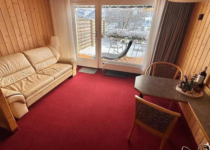 Adelhome Mit Gartensitzplatz Lejlighed Adelboden